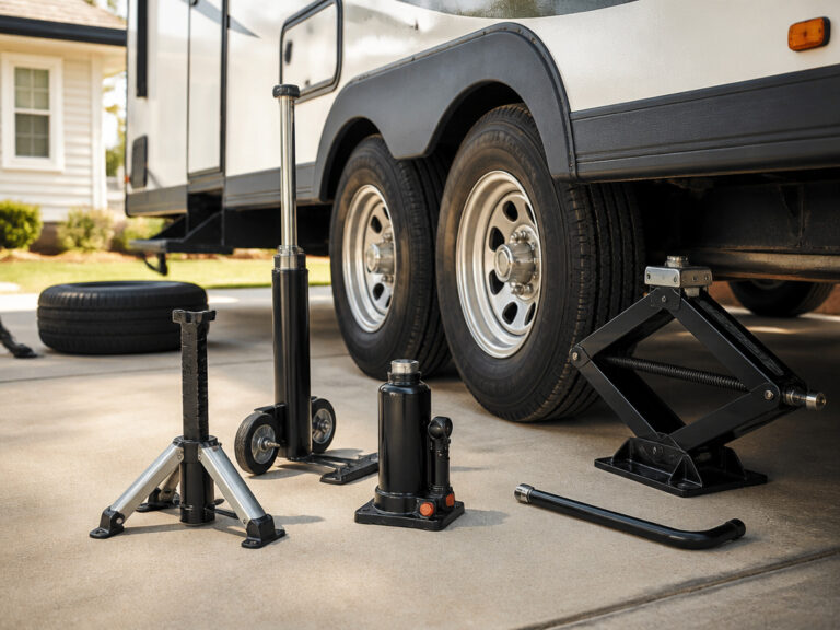10 Best Jacks For Travel Trailer Tire Change in 2026