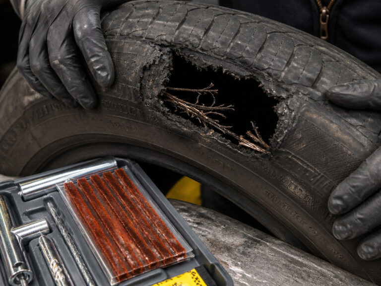 What to Do When a Tire Blows Out: The 4-Second Rule